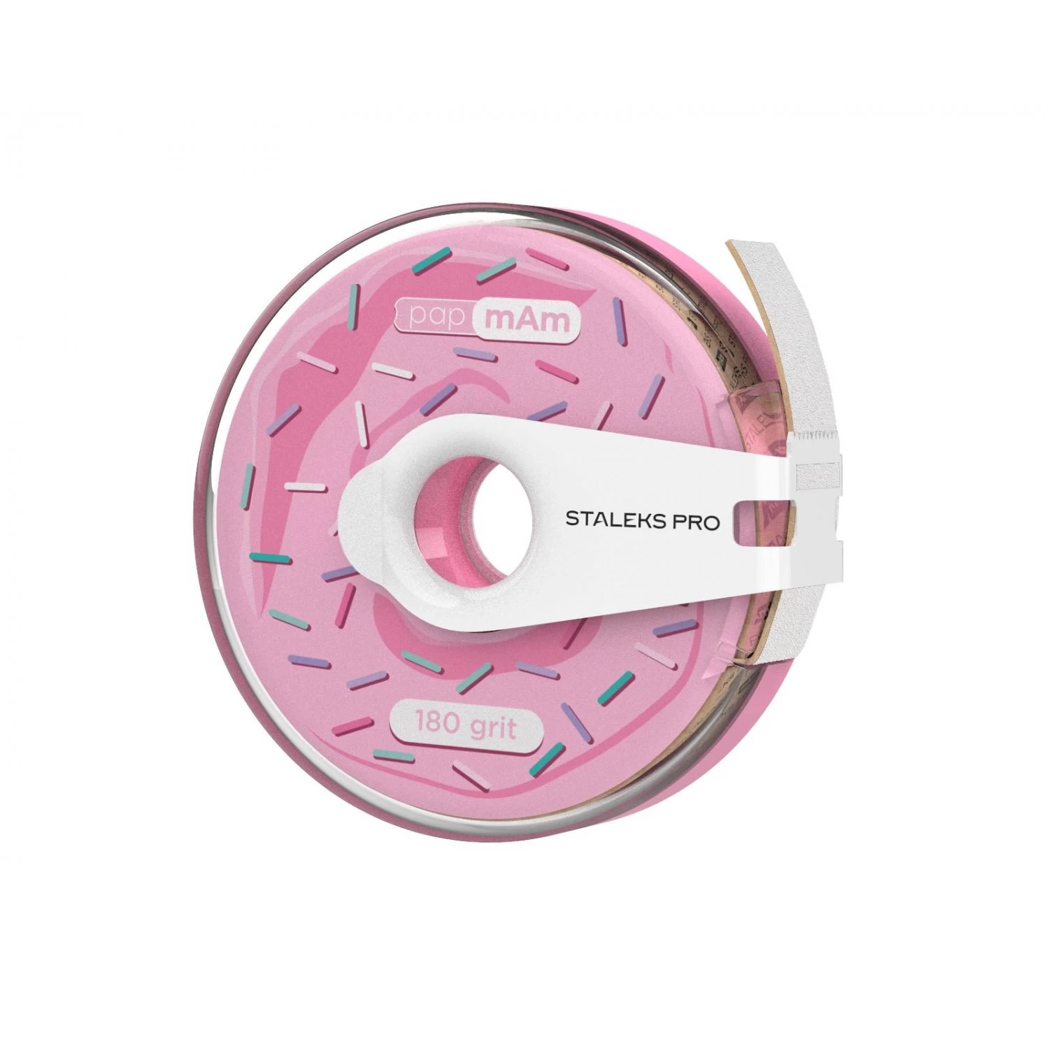 PAPMAM – Bobina di plastica+Nastro di ricambio GRIT 180