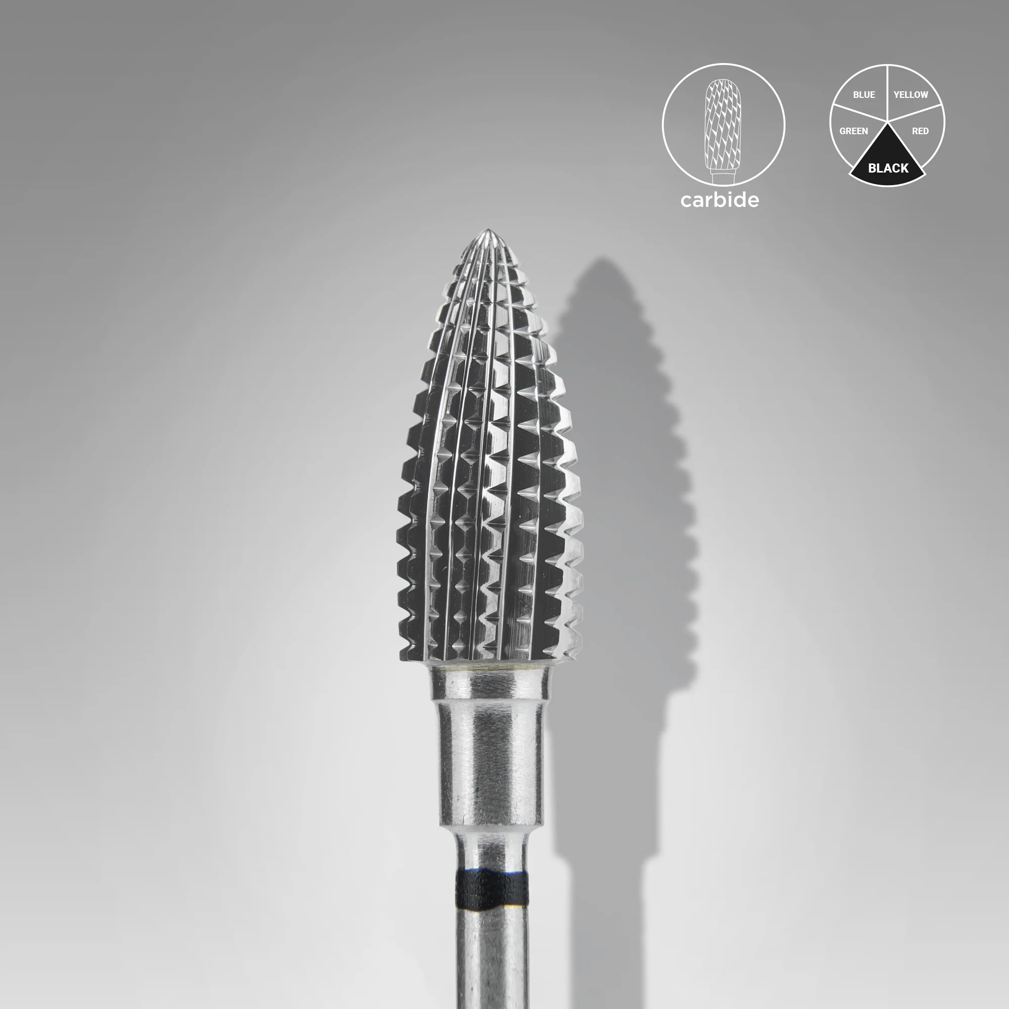 Punta fresa BLACK EXPERT diametro 6 mm / parte lavorante 14 mm
