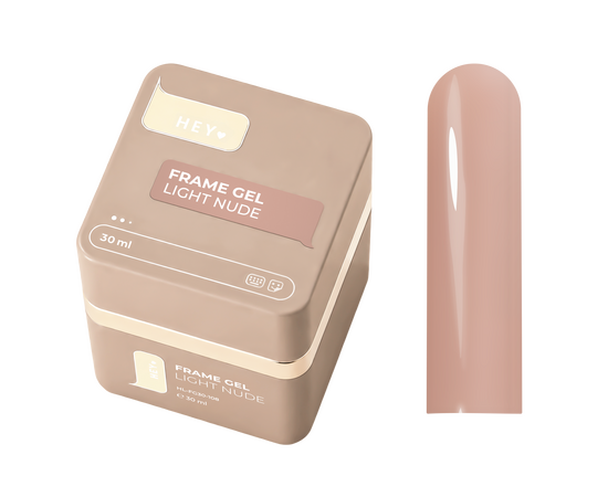 FRAME GEL - LIGHT NUDE with PUMP 30ml