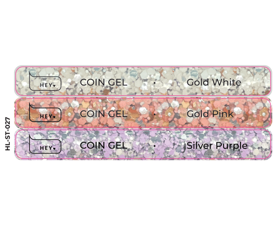 Set di adesivi per nail tips dimostrativi COINGEL